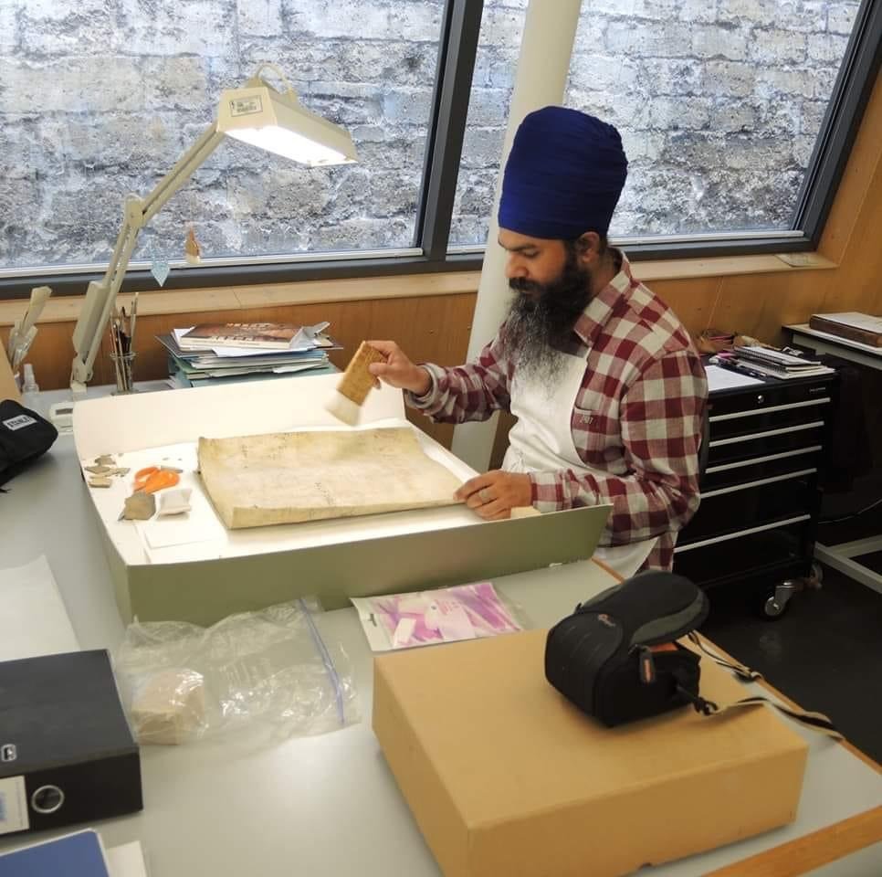 Surjit Singh Art Conservator