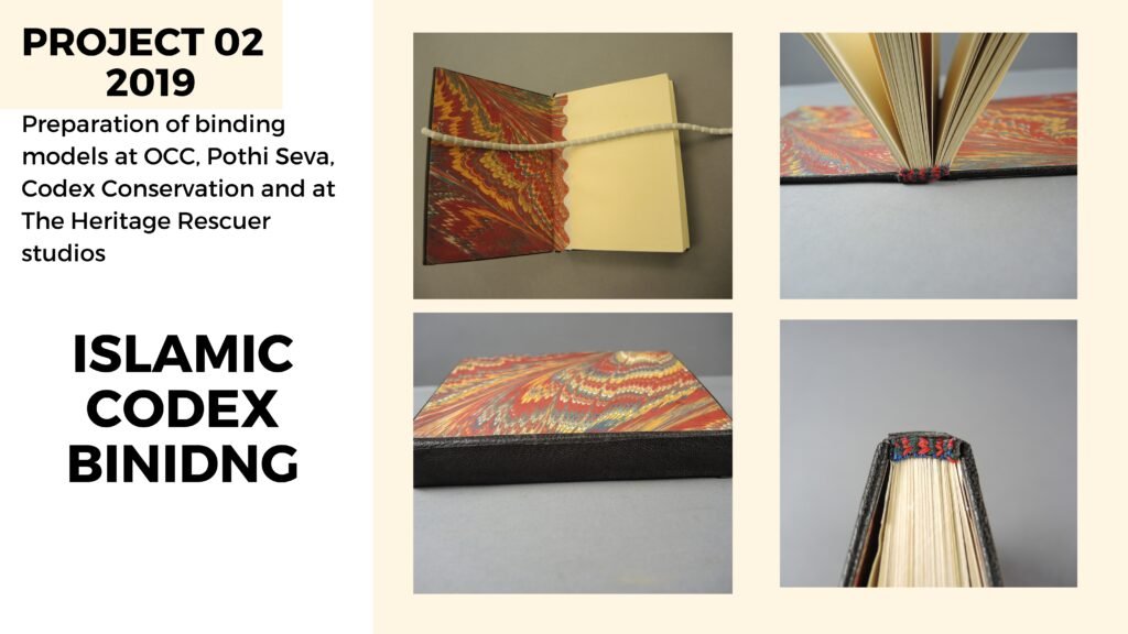 Islamic Binding | Surjit Singh Conservator | ConservEdu Enterprises
