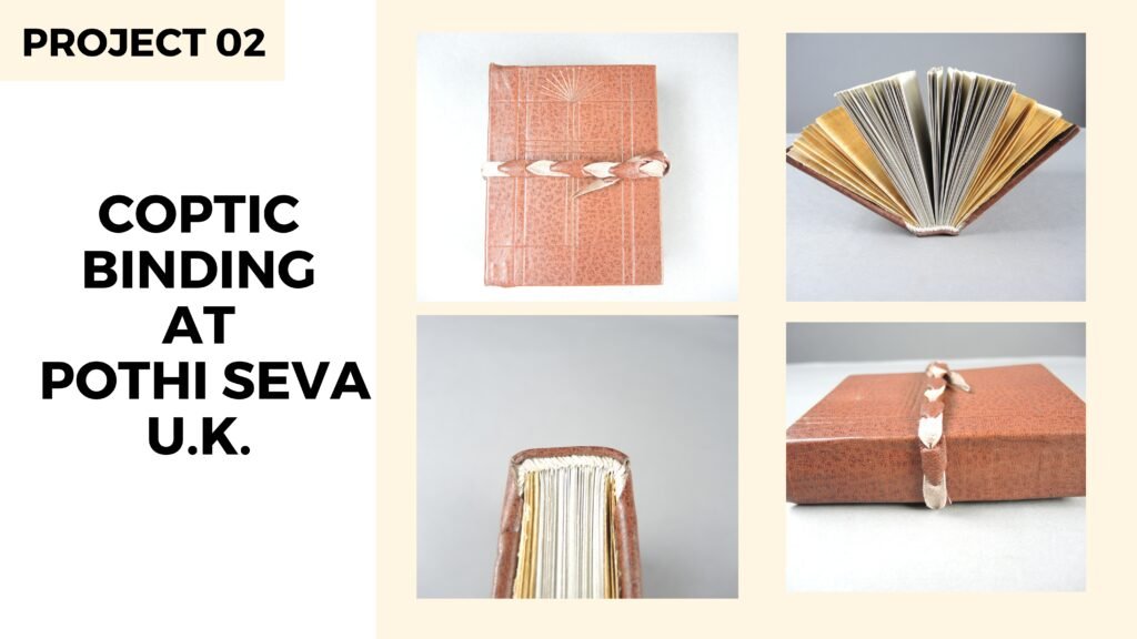 Coptic Binding | Surjit Singh Conservator | ConservEdu Enterprises