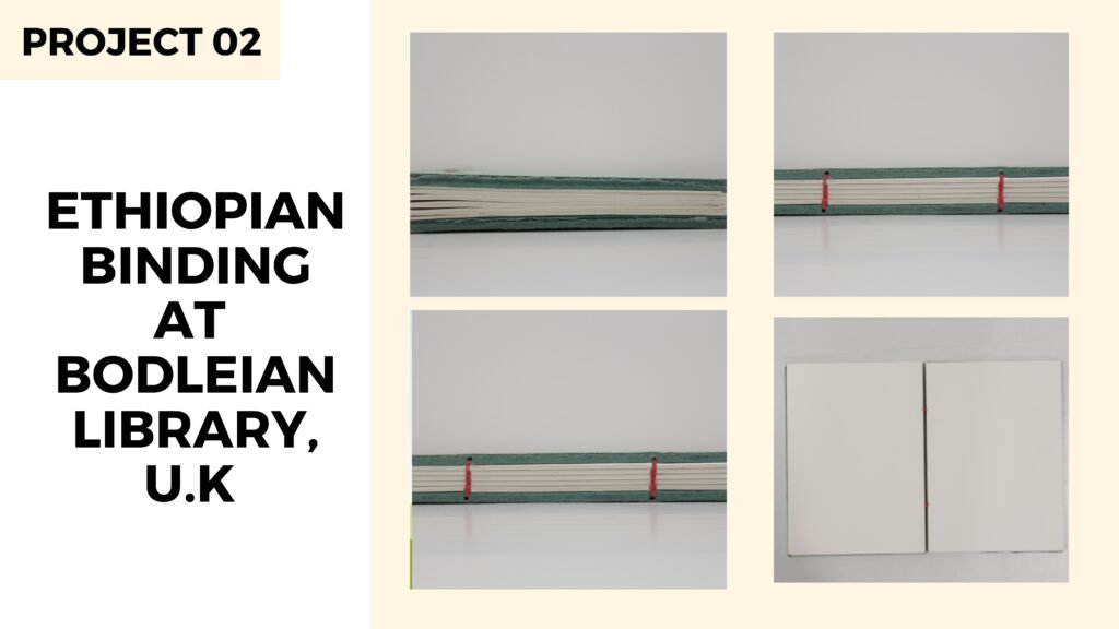Ethiopian Binding | Surjit Singh Conservator | ConservEdu Enterprises