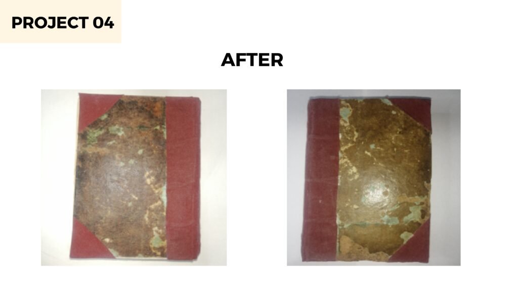 Conservation of Recessed Cord Sundar Gutka Sahib | Surjit Singh Conservator | ConservEdu Enterprises